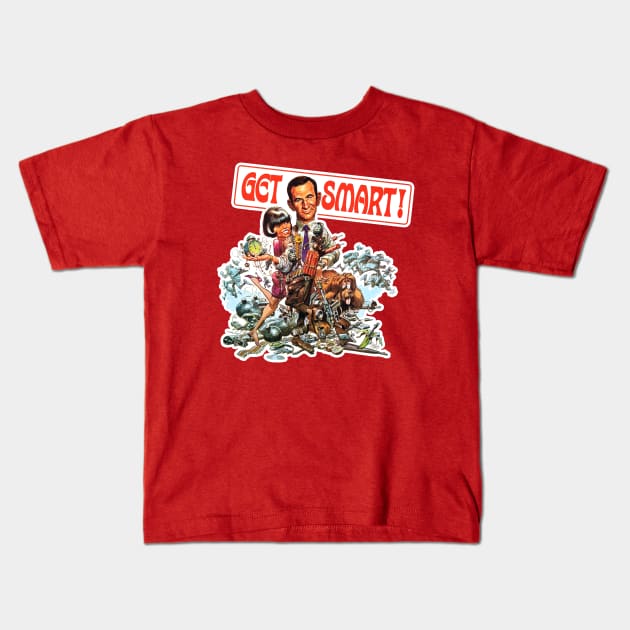 Get Smart Kids T-Shirt by Scum & Villainy